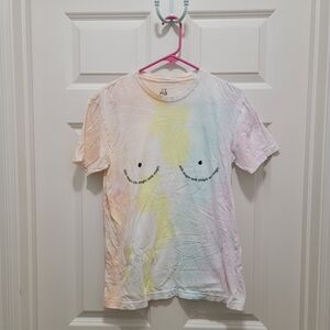 THE LITTLE MILK BAR MILK MAGIC TIE DYE TEE SIZE S